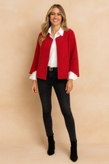 Aeria | Elegant cape-style jacket 1