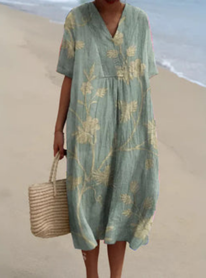 Airy Artisan Dress for Women - Flattering Summer Style 3