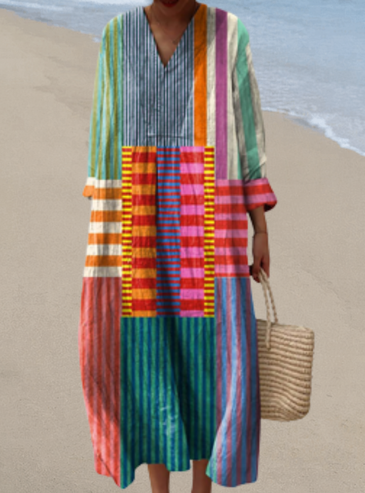 Airy Artisan Dress for Women - Flattering Summer Style 4