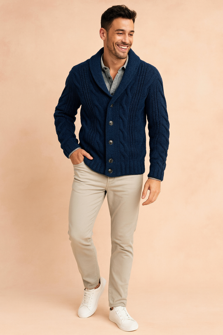 Alaric | Button Cardigan 0