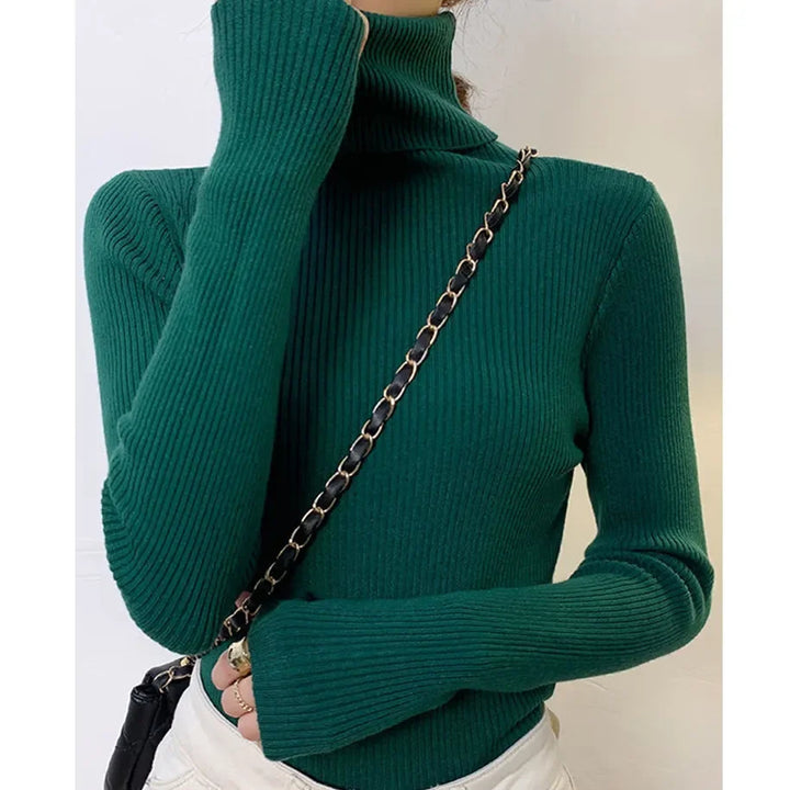 Alice - Einfacher Rollkragenpullover 14