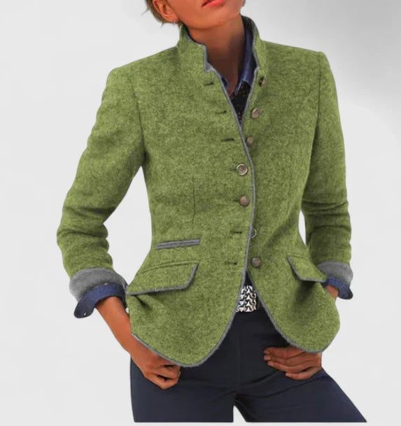 Alina | Damen Formeller Cardigan mit Knopfleiste 3