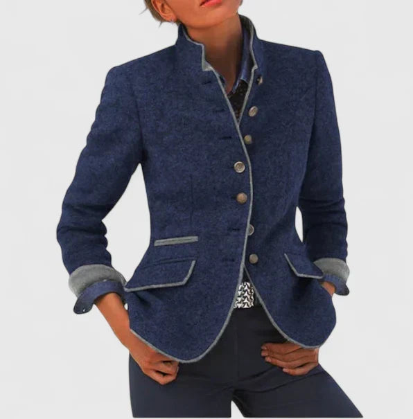 Alina | Damen Formeller Cardigan mit Knopfleiste 4