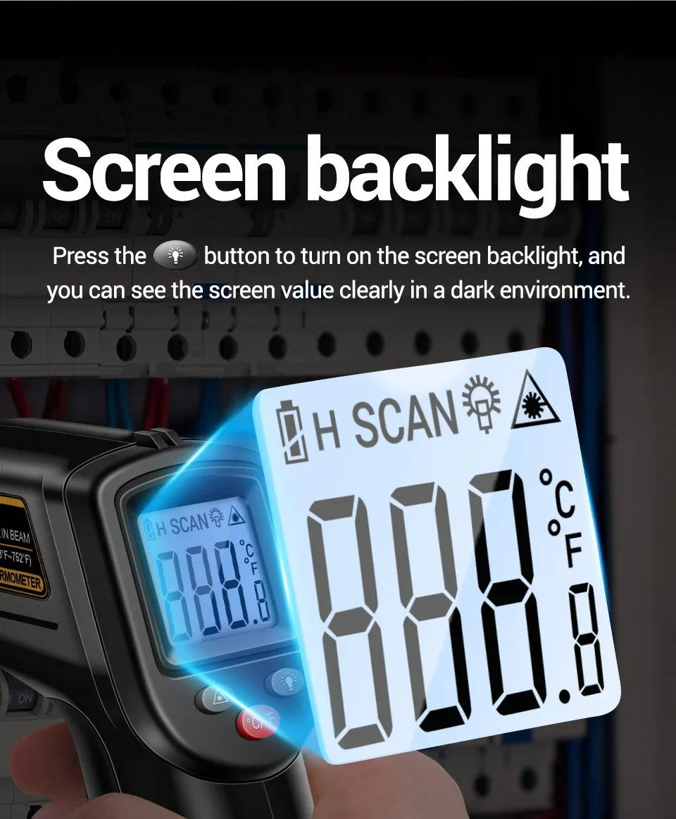 All-in-one infrared laser thermometer 3