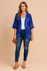 Amiri | Airy Womens Kimono with Print 2