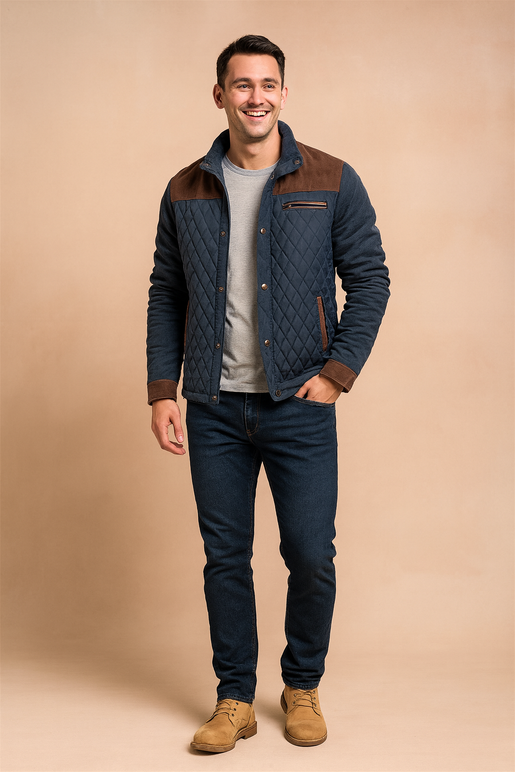 Andrew | Men's Two-Tone Jacket 0