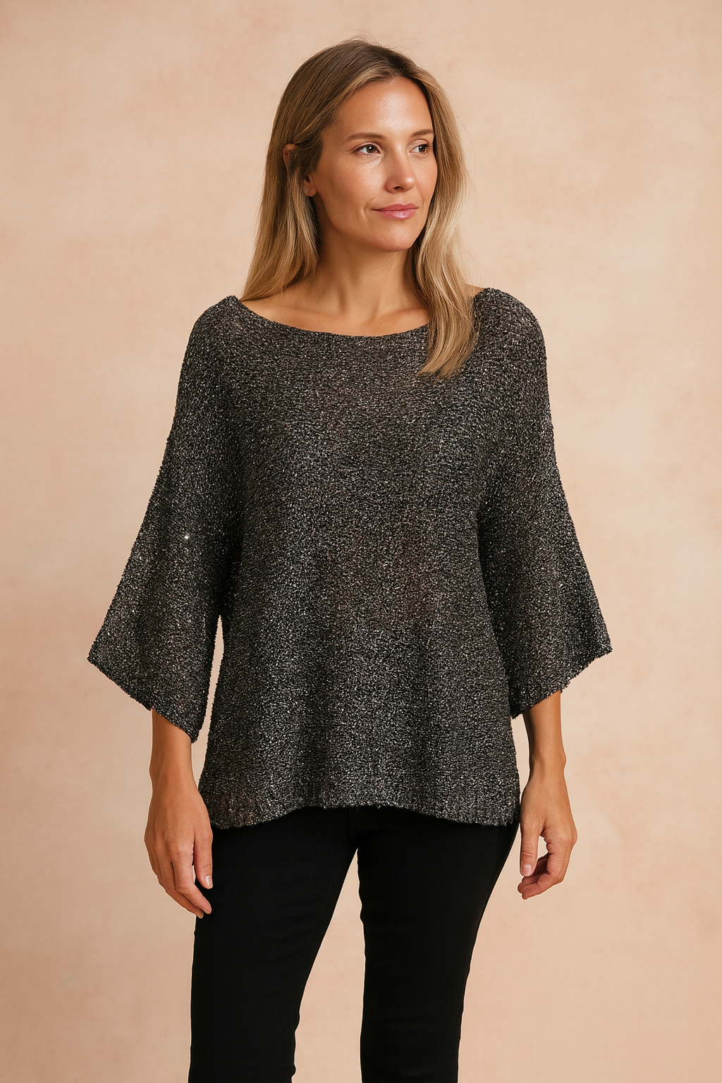Anika | Dazzling sequin sweater 0