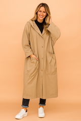 Anna| Oversized coat with hood 1
