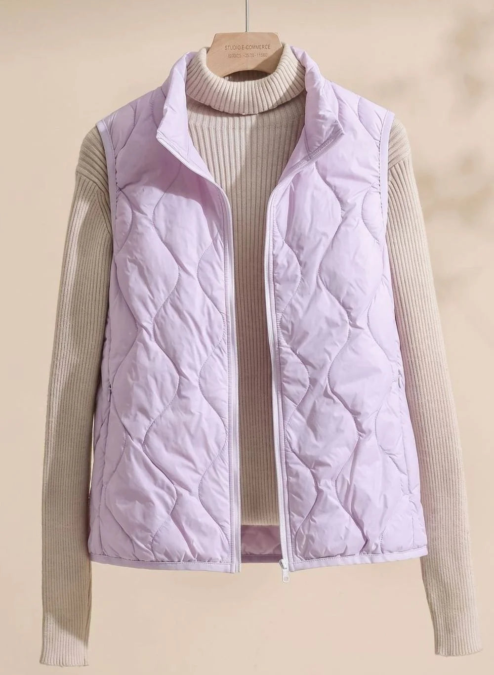 Annika | Bodywarmer Damen Gesteppte Weste mit Stehkragen 3