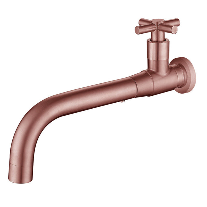 AquaElegance | Contemporary Wall-Mounted Bathroom Faucet in Stainless Finish 11