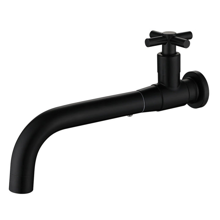 AquaElegance | Contemporary Wall-Mounted Bathroom Faucet in Stainless Finish 12