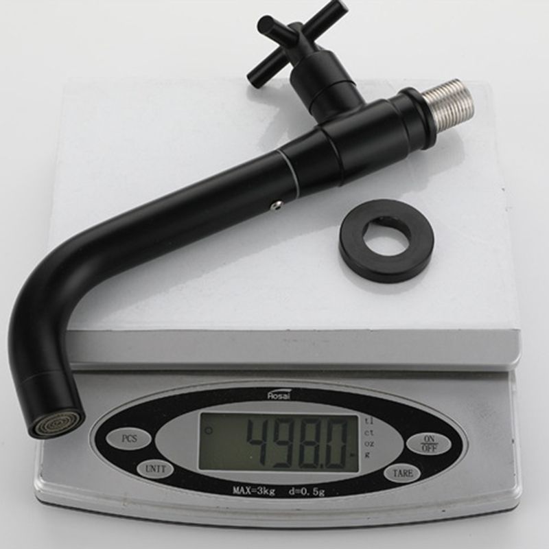 AquaElegance | Contemporary Wall-Mounted Bathroom Faucet in Stainless Finish 2