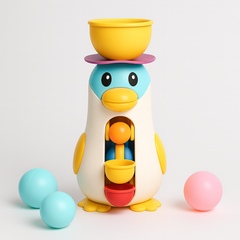 AquaPals | Penguin-Themed Bath Toy and Water Activity Station for Toddlers 0