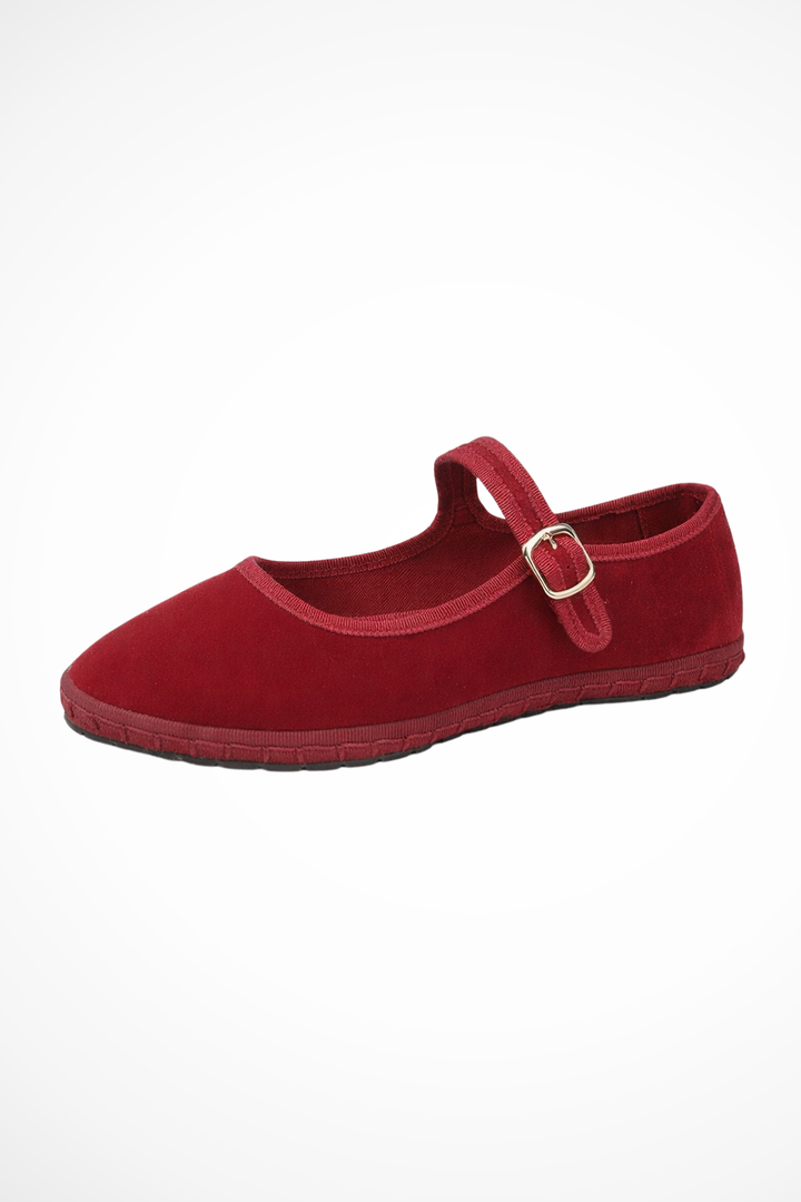 Arch Support Mary Jane Ballet Flats for Women - Stylish Round Toe with Buckle Strap Flat Shoes 1