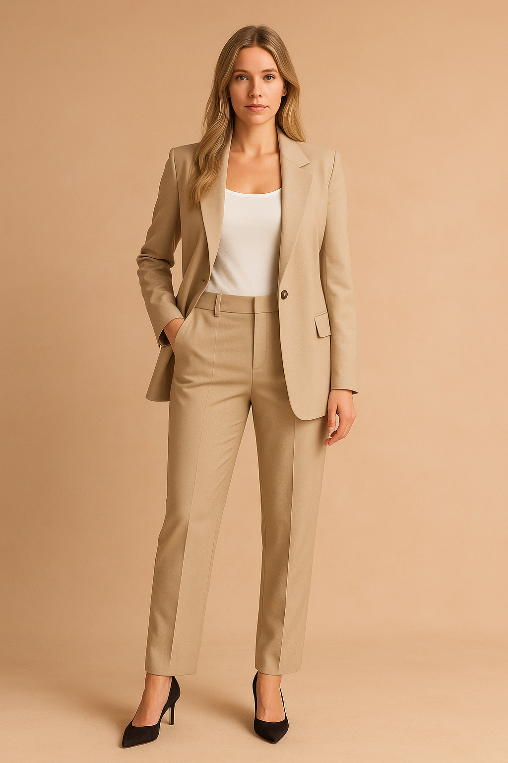 Arina | Elegant Two-Piece Womens Blazer Suit 1