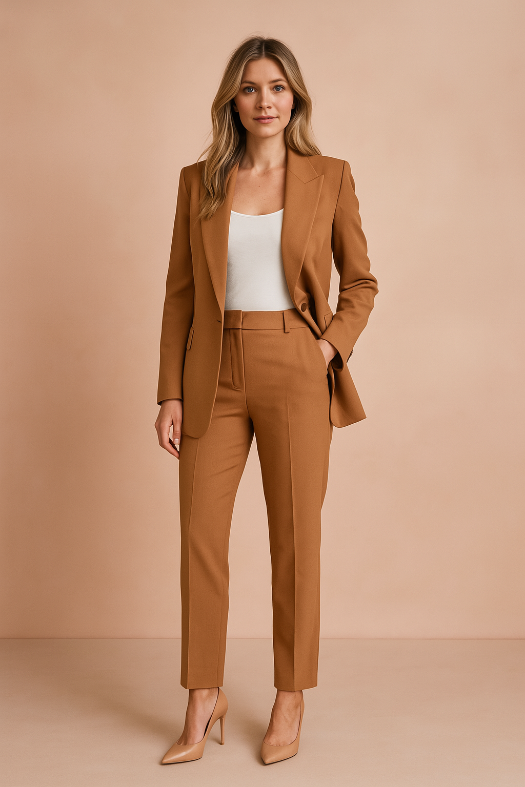 Arina | Elegant Two-Piece Womens Blazer Suit 4