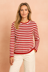 Arna | Classic striped knit sweater 3