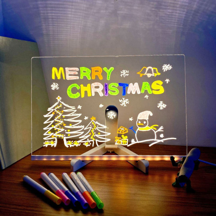 ArtGlow | LED Drawing Board for Kids – Educational Christmas Art Toy 2