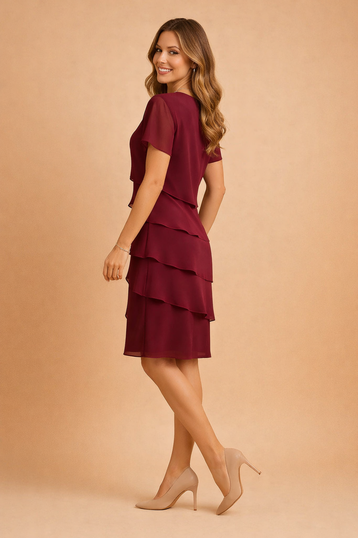 Chelsea | Asymmetrical Layered Dress