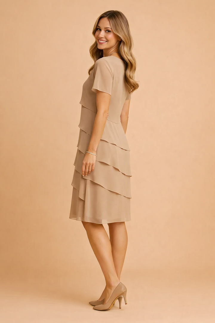 Chelsea | Asymmetrical Layered Dress