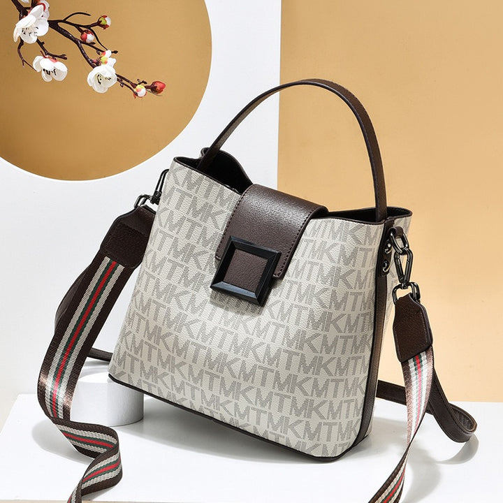 Sac seau stylé pour femmes avec doublure PU polyvalente