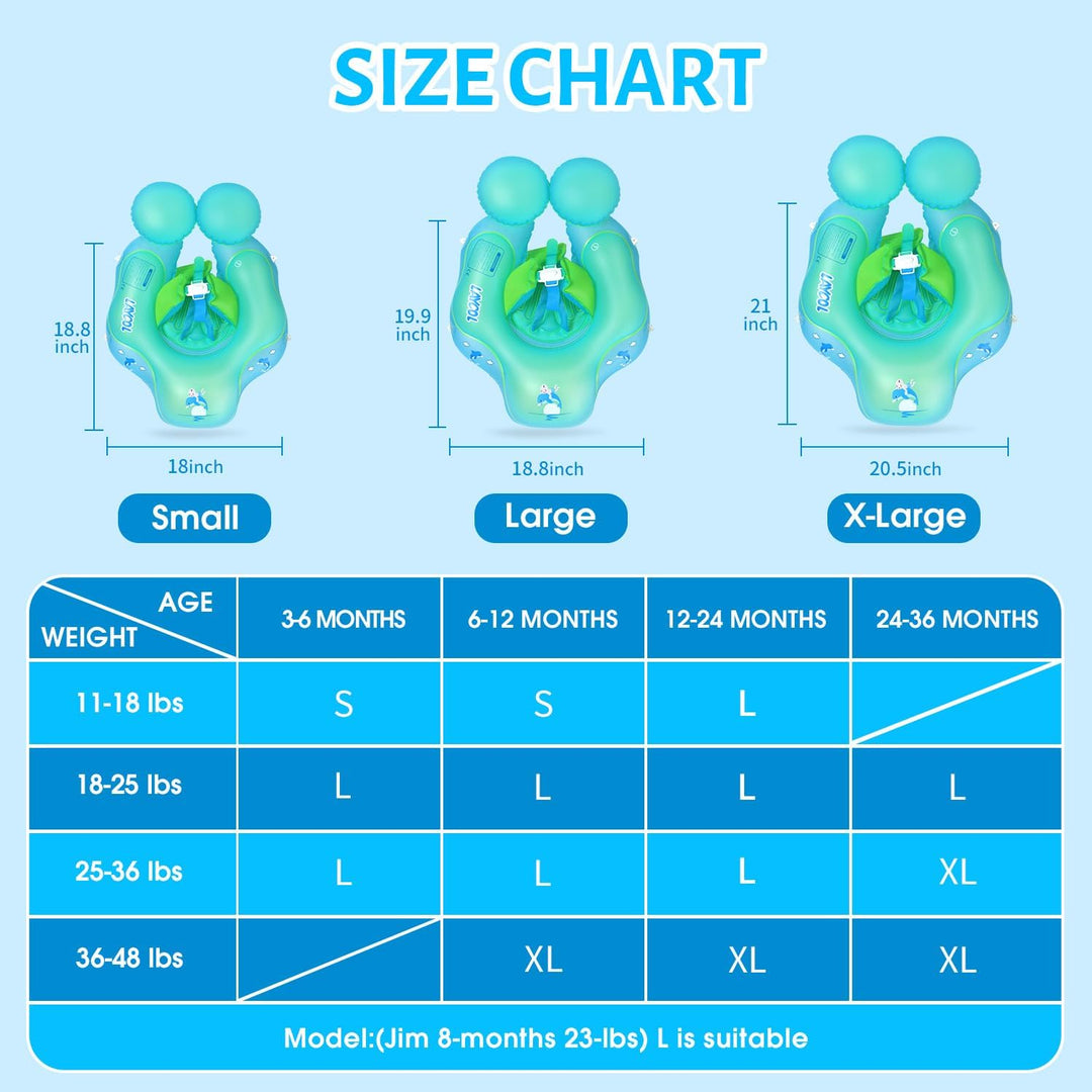 Baby Swim Float Canopy 3