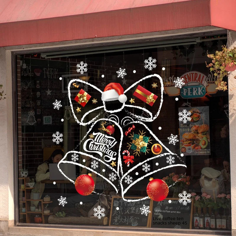 BellWindowDecor | Creative Christmas Window Sticker Set 1