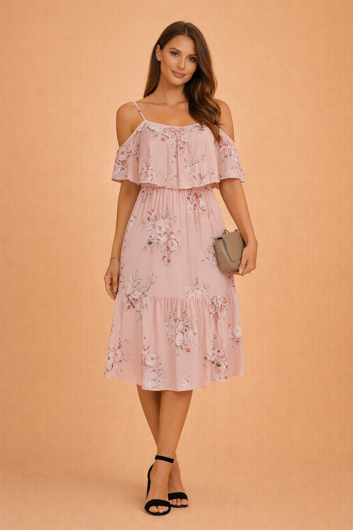 Bella | Floral Off-Shoulder Mini Dress 2