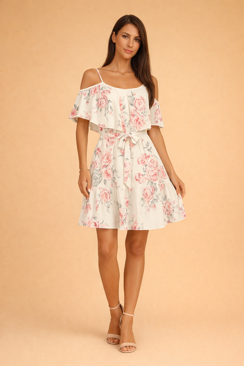 Bella | Floral Off-Shoulder Mini Dress 3