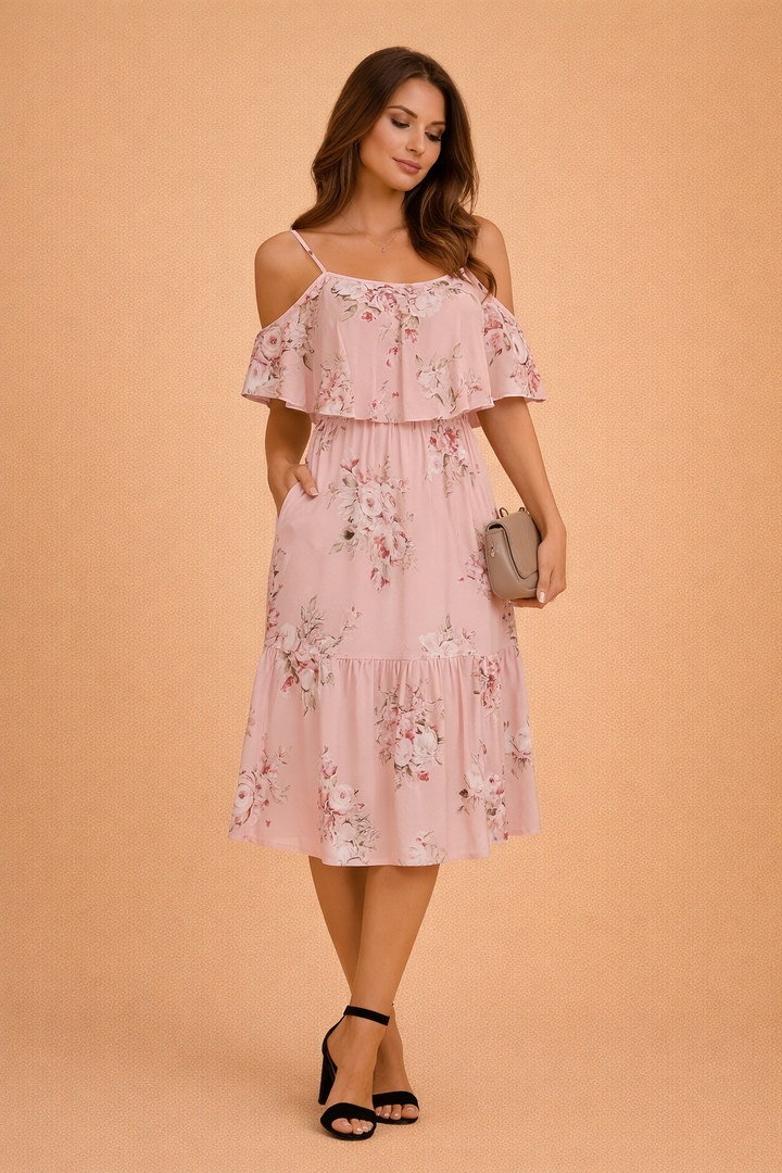 Bella | Floral Off-Shoulder Mini Dress 5