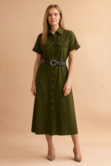 Billie | Stylish Shirt Dress 0