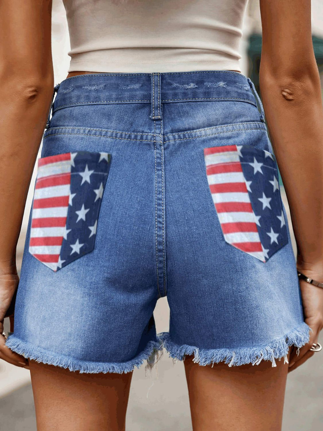 Black Denim Shorts for Women - Casual Chic Raw Hem Jean Shorts, Stylish Summer Essential 6