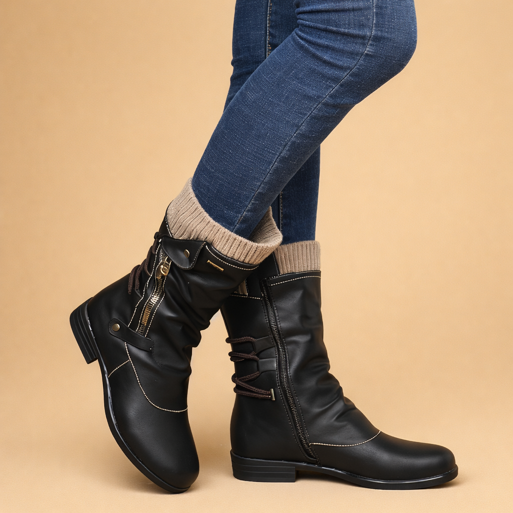 Bottes longues en laine pour femmes – Confortables et élégantes pour l'hiver