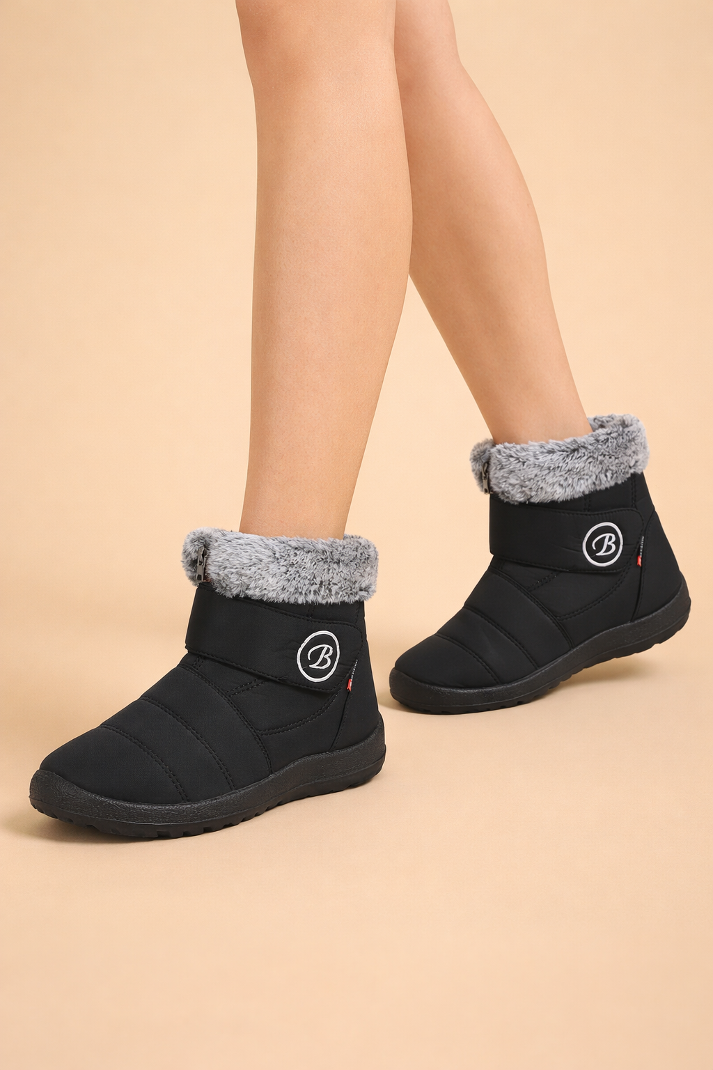 Kimmy | Bottes d'hiver confortables et faciles à enfiler pour femmes