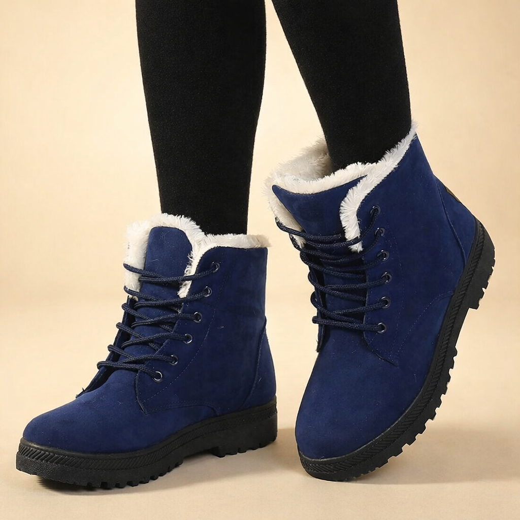 Bottines courtes élégantes pour femmes – Confortables et chaudes pour l'hiver