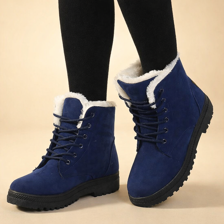 Bottines courtes élégantes pour femmes – Confortables et chaudes pour l'hiver