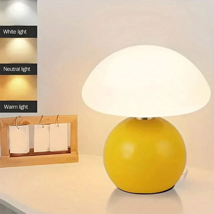 Blush Cloud Ceramic LED Table Lamp 11