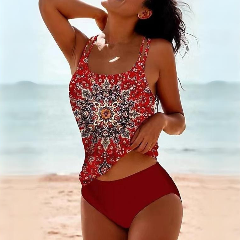 Bohemian One Piece Swimsuit for Women - Colorful Summer Swimwear, Stylish Beachwear 4