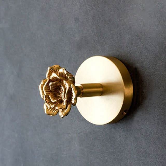 Brass Animal Wall Hook Rack Gold Accents 11