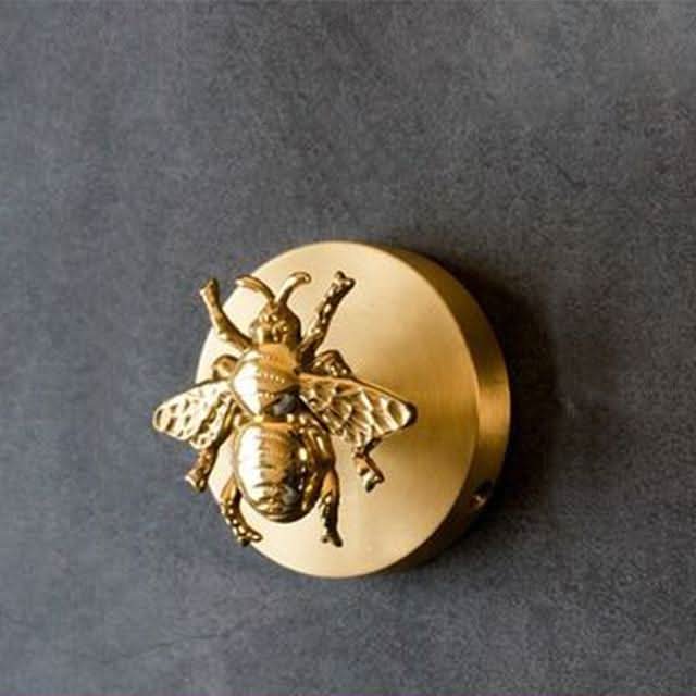 Brass Animal Wall Hook Rack Gold Accents 4