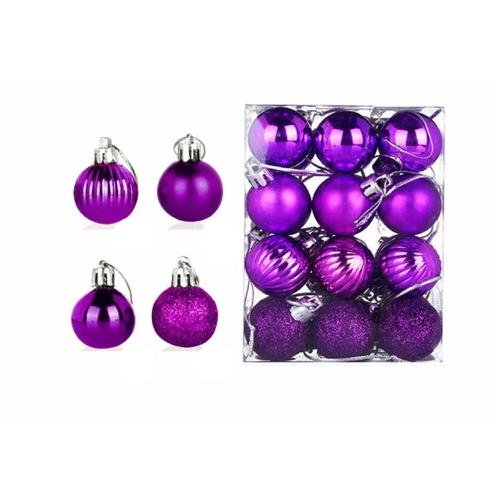 Bright Christmas | Elegant Bauble Ornaments for Holiday Tree Decoration 12