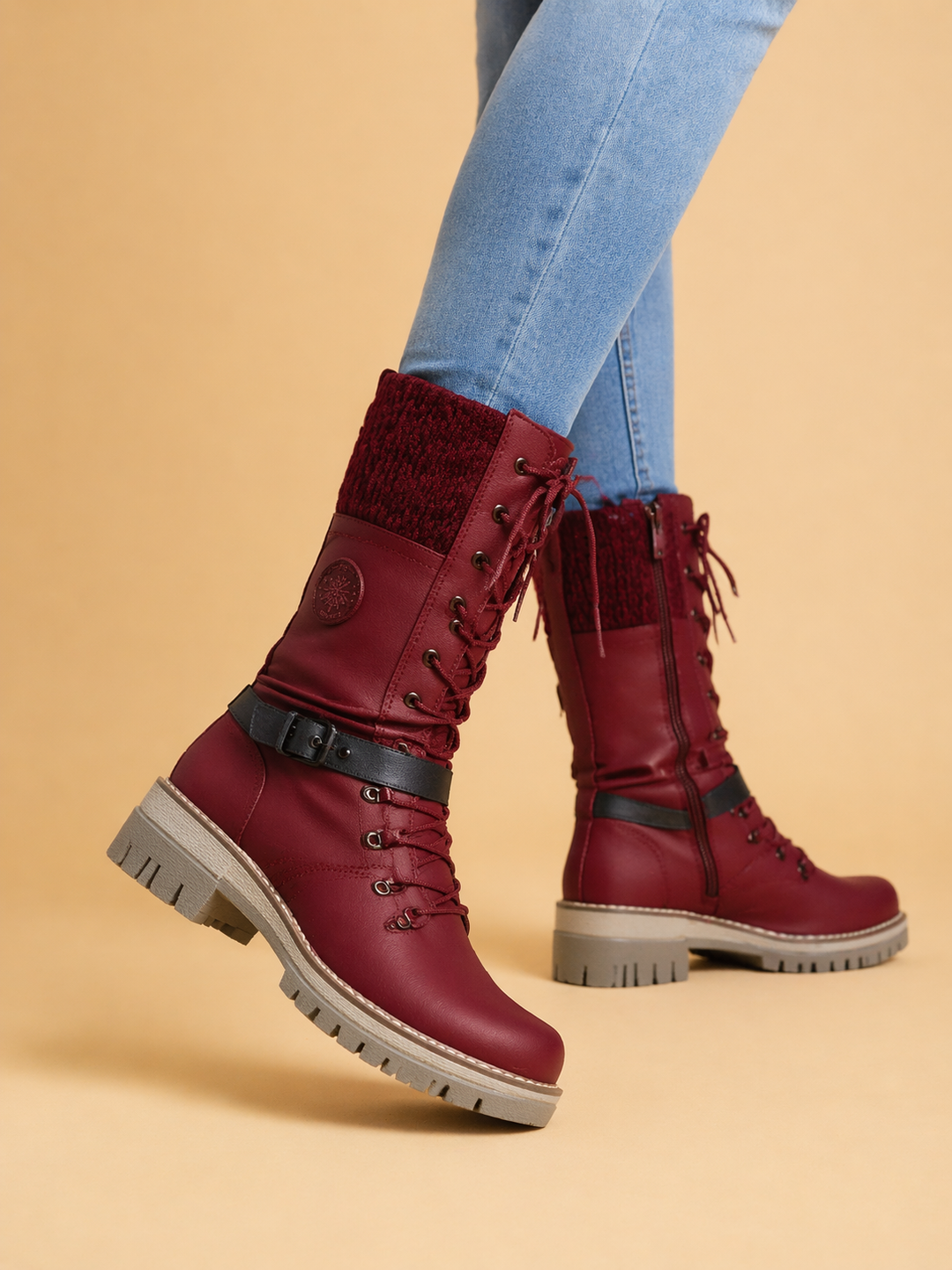 Marlyn | Women’s Cozy Everyday Martin Boots for Cold Days