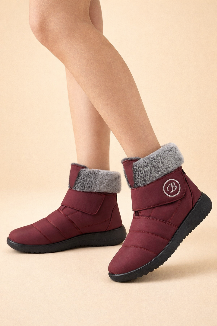 Kimmy | Bottes d'hiver confortables et faciles à enfiler pour femmes