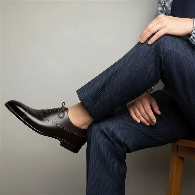 Business Schuhe Herren | Klassisches Brogue Design 2