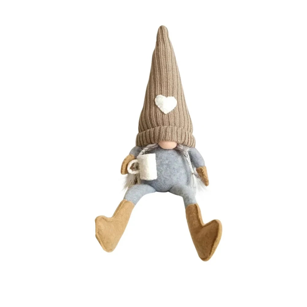 CaféCharm | Cheerful Coffee Gnome Decor for Christmas Table 8