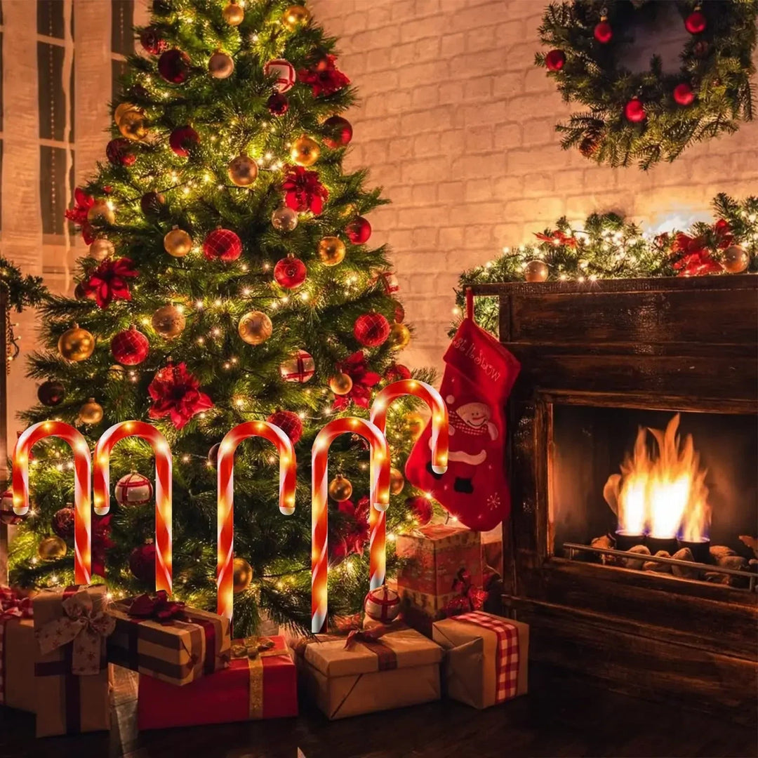 CandyCaneLuxe | Waterproof LED Christmas Lights for Outdoor Decor 2