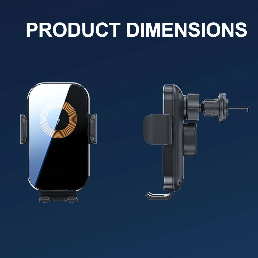 Car Wireless Charger Phone Mount 5