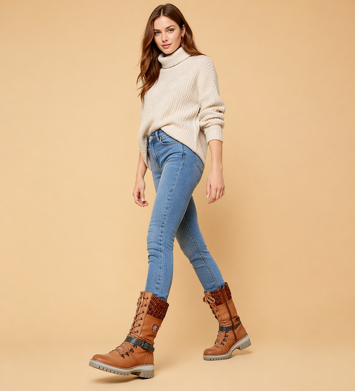 Marlyn | Women’s Cozy Everyday Martin Boots for Cold Days
