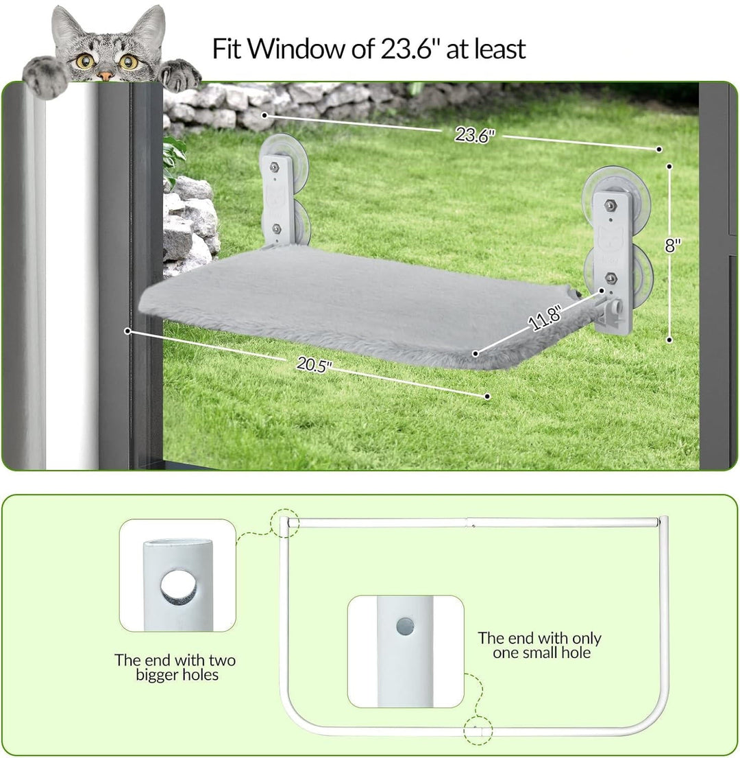 Cat hammock window 8