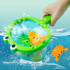 CatchTots | Bathtub Fishing Toy Playset for Toddlers and Kids Learning Fun 3